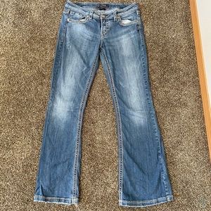 Silver Lola Boot cut jeans